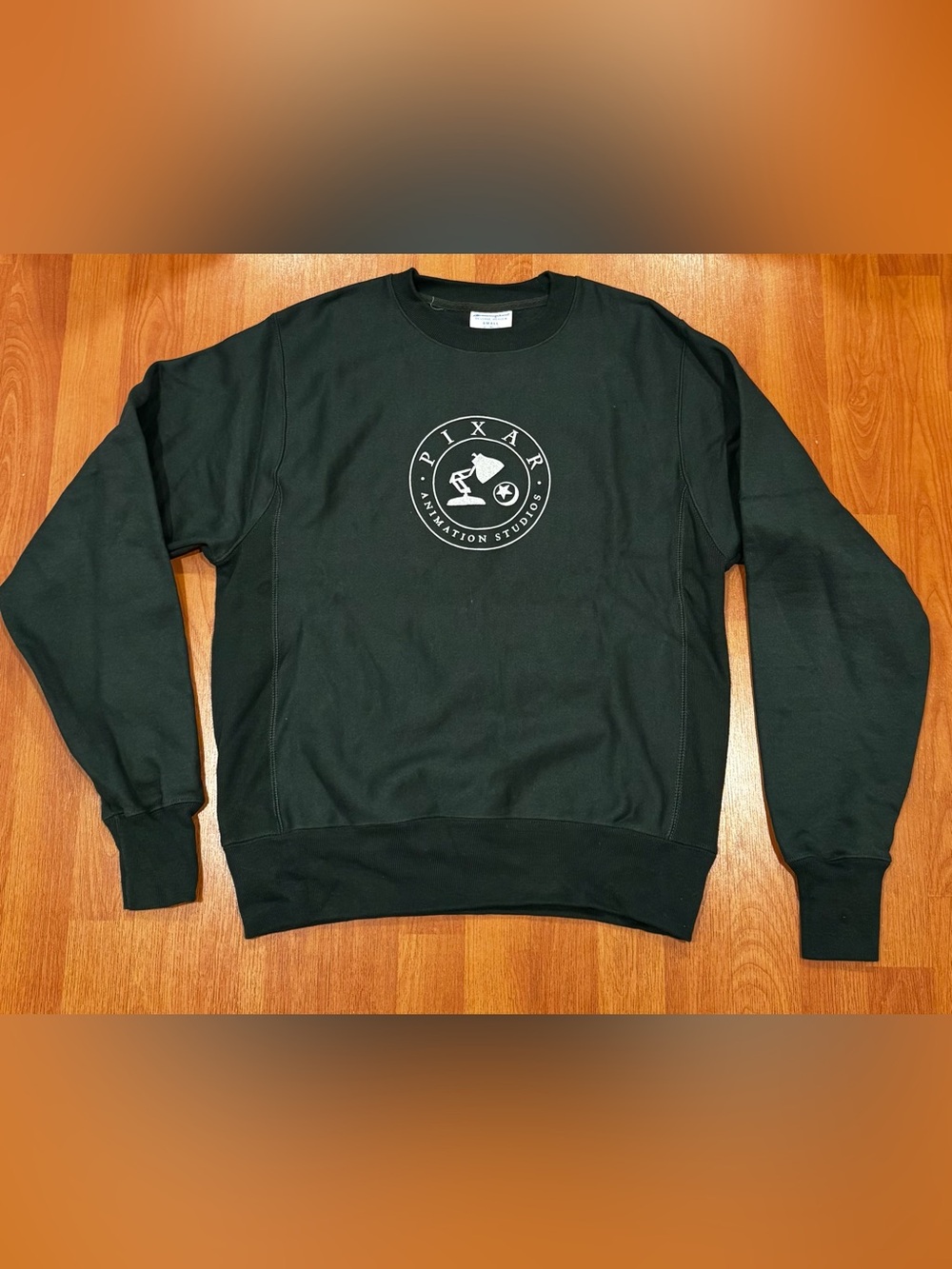 Dark Green PIXAR Crewneck Sweatshirt